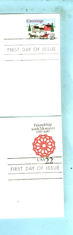 2 ARTMASTER FDC, "Sc 2349 Morocco 22c & Sc 2498 Christmas 25c" - Image 2 of 3