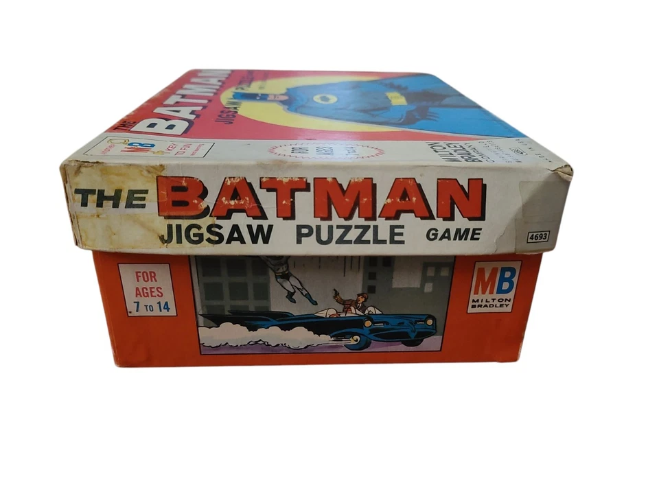 Juego de Rompecabezas Batman 1966 Milton Bradley De Colección - Raro Foto 2 de 4