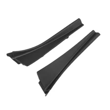 Car Front Windshield Wiper Side Trim Cover Water Deflector Cowl Plate Left7389