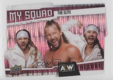 2022 Allure AEW My Squad Pink /100 Kenny Omega Matt Jackson Nick The Elite 0nr3