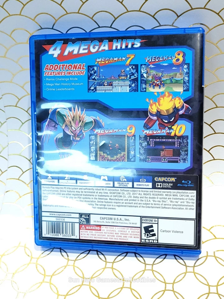 Mega Man Legacy Collection 2 (Sony PlayStation 4, PS4, 2017) Tested, Works! - Image 4 of 4