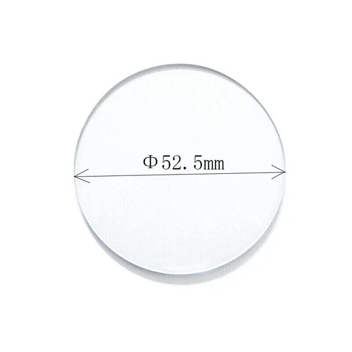 52.5mm Diameter Curved Crystal Crystal Cover Lid for Dial Indicator Dial Caliper