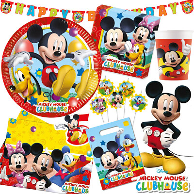 MICKEY MOUSE KINDERGEBURTSTAG -Party Deko Mitgebsel Kinder Geburtstag Micky Maus