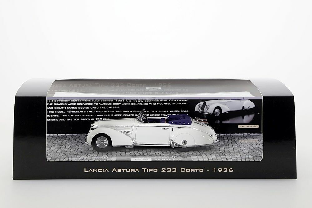 Lancia Astura Tipo 233 Corto 1936 weiß Minichamps 1:43 NEU