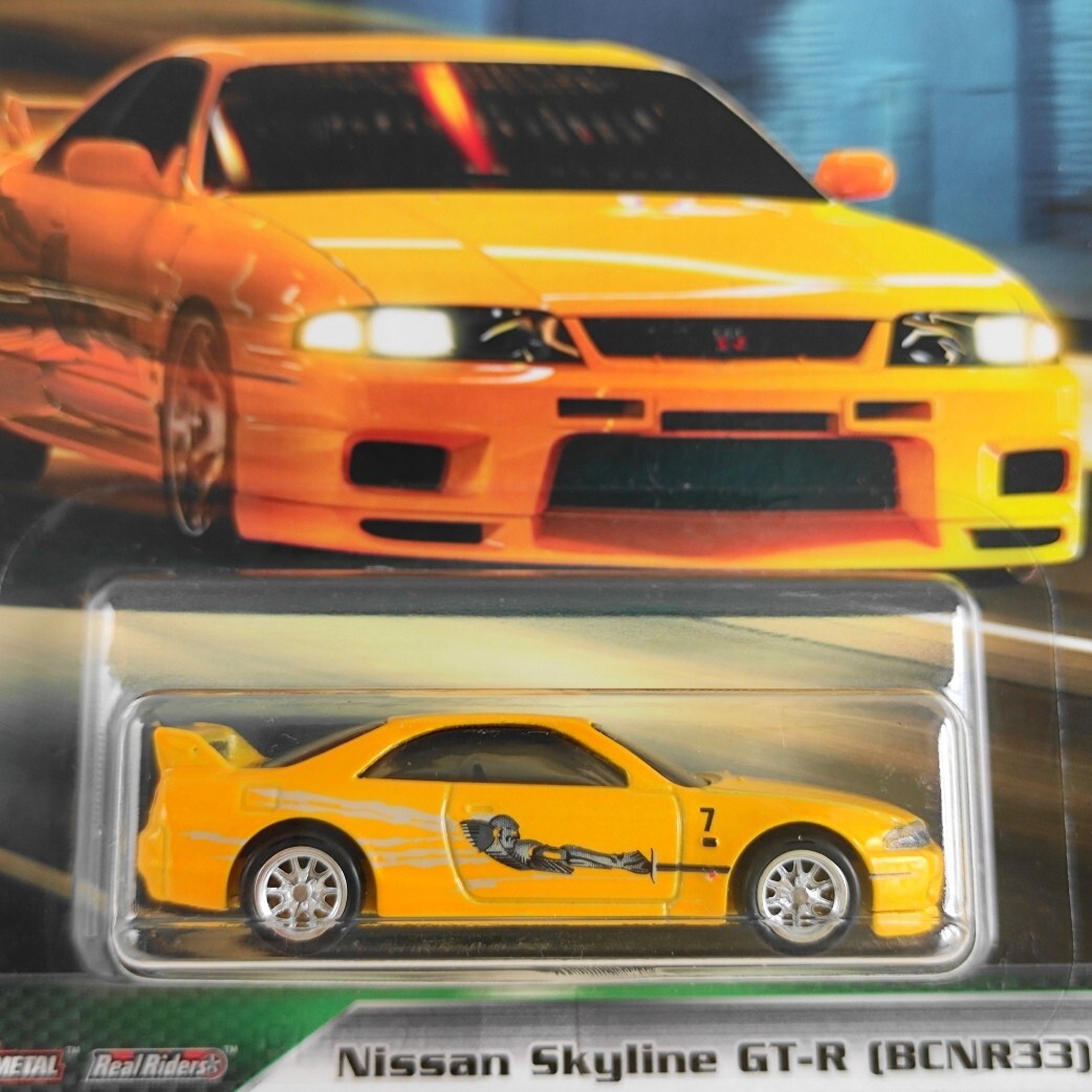 MAD WHEELS スカイラインGT-R R33 2024 Hot Wheels Nissan Skyline GT-R R33 BCNR33 Gray HW J