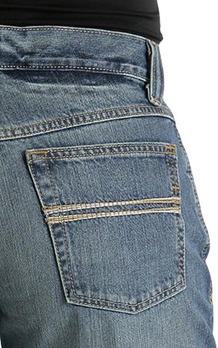 Cinch MensJeans - Carter Relaxed Fit - medium stone-MB96134001 SZ. 40w x 36l - Picture 3 of 4