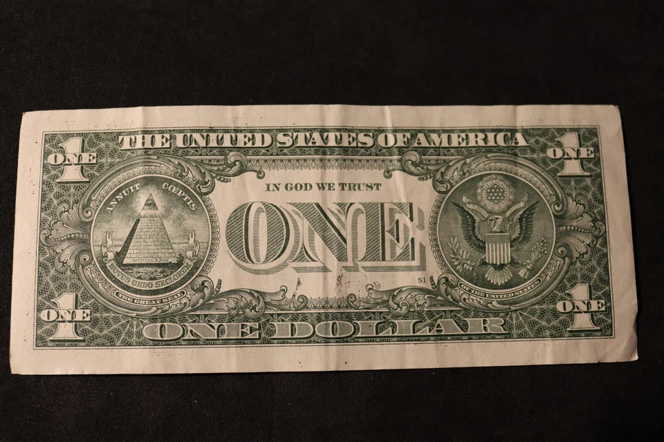 ONE DOLLAR FANCY BIRTHDAY/ANNIVERSARY NOTE [JUNE 7, 2015]  SN # D 20150670 D - Image 3 of 3