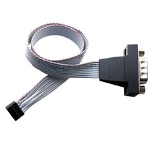 10pcs PH2.0 9pin Dupon COM to DB9 9pin Com RS232 Serial Male Port Cable for HTPC