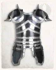 Medieval Knight Armor Suit- Knight Cuirass,Leg Armor,Bracers,Guantlets- Larp Ful