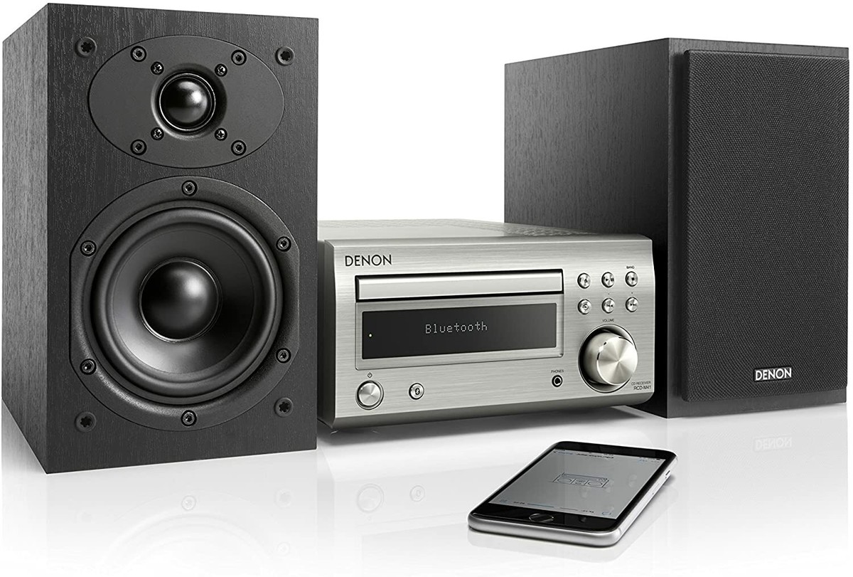 オーディオ機器 DENON CDレシーバー RCD-M41SP 整備動作品 2018年製
