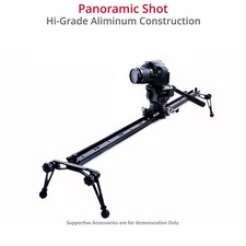 Shootvilla Linear Black Camera slider 4ft smooth video film, DSLR, Sony Nikon