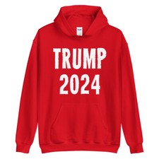 TRUMP 2024 Distressed Hoodie Many Colors Available 