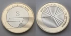SLOVENIA 3 Euro 2023: Slovenian Sport Day - €3 Bi-Metal New (UNC)