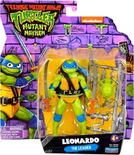 Teenage Mutant Ninja Turtles: Mutant Mayhem 4.25” Leonardo Figure
