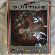 Roberto Alomar Cleveland Indians Sun Time Wall Clock Officially Licensed w/ Box