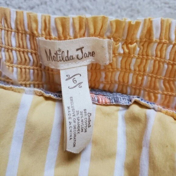 Matilda Jane Girls' Patio Party Ellie Top Halter The Adventure Begins sz6 - Image 3 of 4