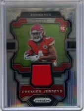 2023 Prizm - Premier Jerseys #PJ-RR Rashee Rice Rookie Patch SP (MEM, RC)