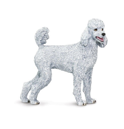 Safari Ltd 100063 Poodle 9 Cm Series Star Of The Exhibition