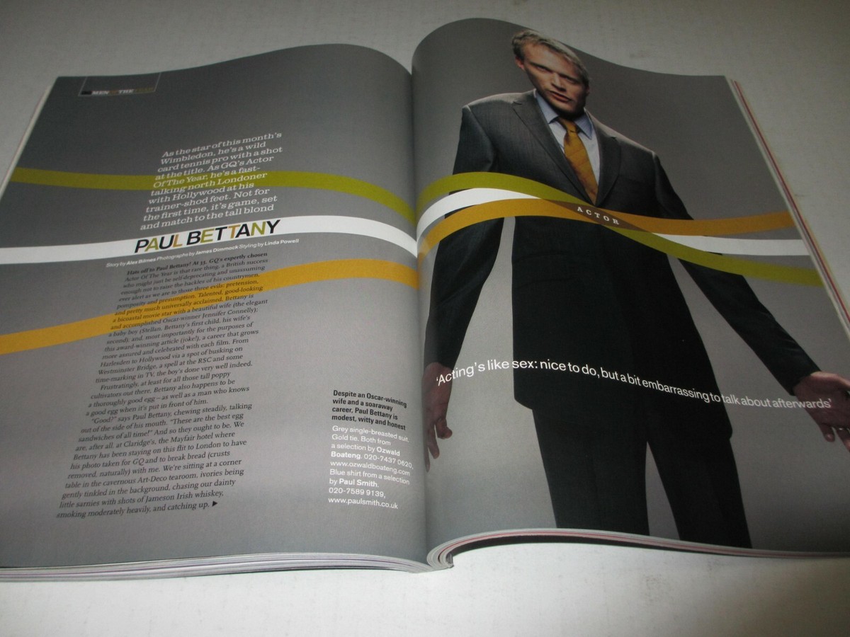 HEIDI KLUM British GQ magazine 2004 Outkast FRANZ George Michael