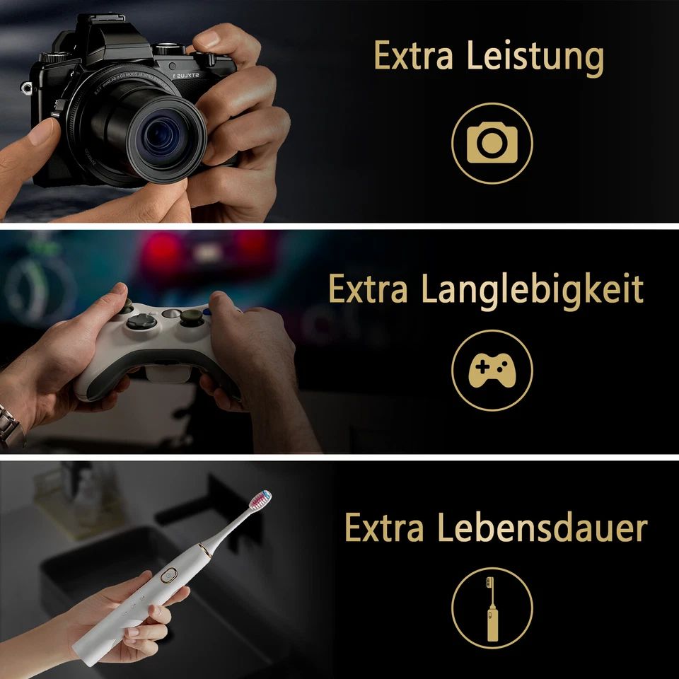 EBL AA 1,2V AAA Wiederaufladbare Akkus NIMH Batterien Rechargeable Ladegerät - Bild 3 von 4