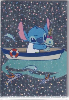 Figurina Panini 2025 Stitch Sparkling Fun Trading Card n.146 Stella - Star Holo