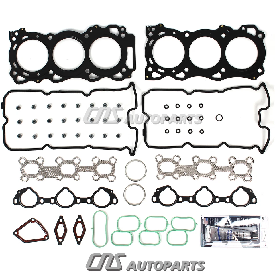 Head Gasket Timing Chain W/ Gear For 05-09 Nissan Pathfinder 4.0L V6 DOHC VQ40DE Foto 2 de 4
