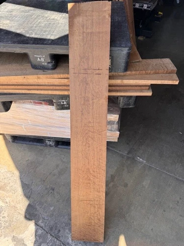 HIGH DENSITY Roasted Birdseye Maple🎸.8"x7.8”x47” Torrefied Thermal KD Neck Fret