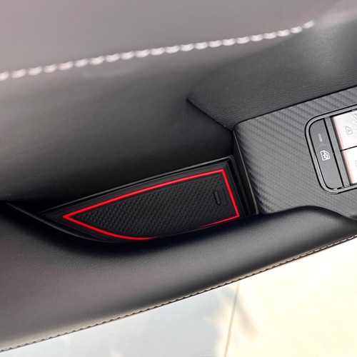 Door Slot Mats fits Mitsubishi Outlander 2022 2023 2024 Non-slip Cup Holders Pad - Picture 9 of 18