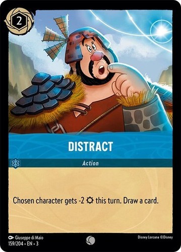 Disney Lorcana and Then Along Came Zeus Card 222/204 Into The