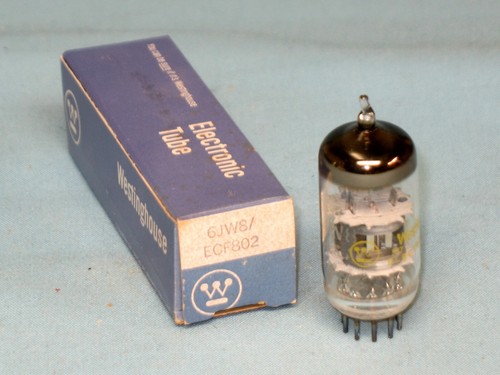 VAKUUMRÖHRE ~ 6JW8 / ECF802 ~ WESTINGHOUSE ~ NOS ~ 6JW8 / ECF802 - Bild 1 von 2