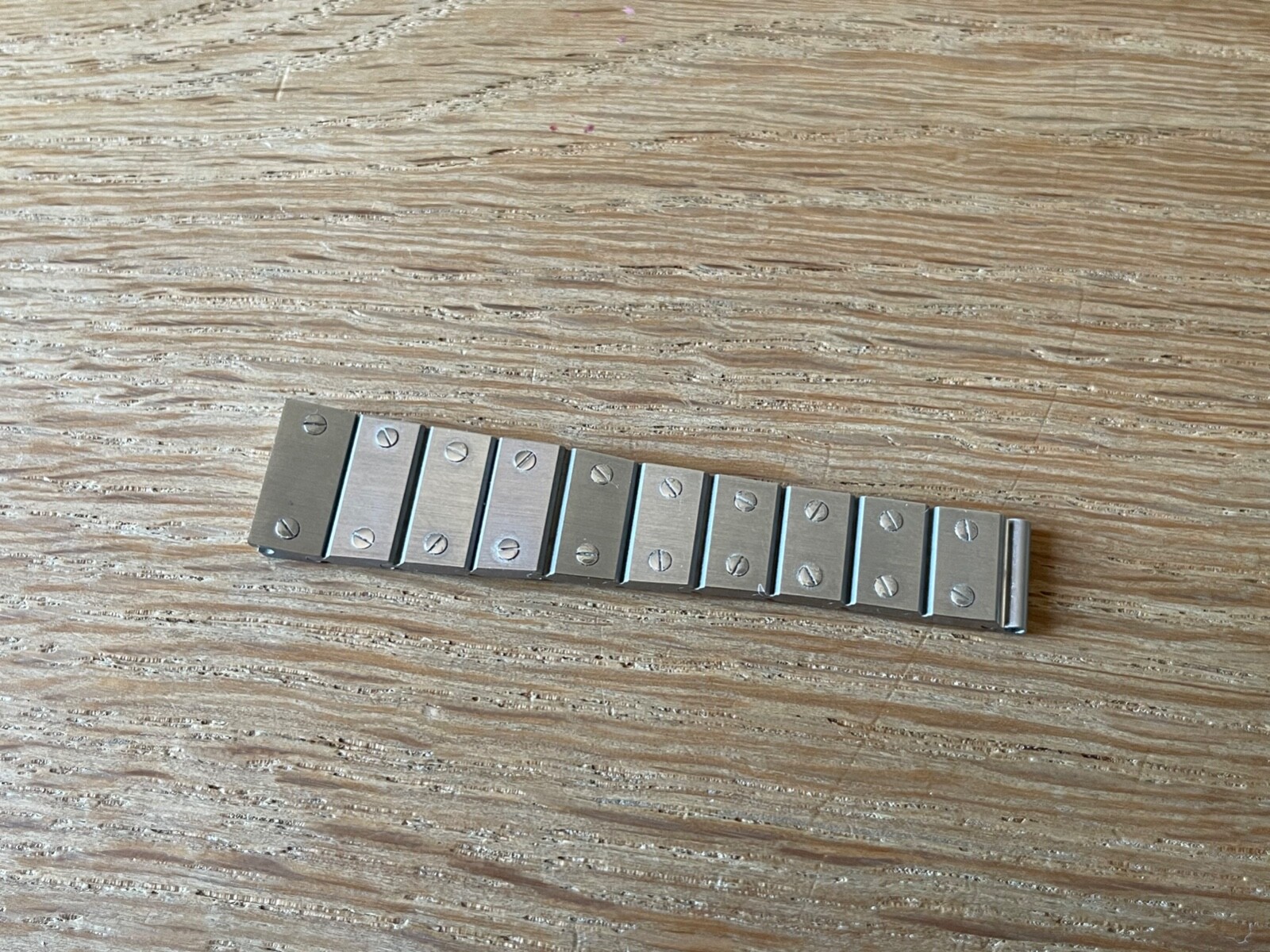 Cartier Santos 14mm Steel Bracelet with Screws for Watch Collectors-image