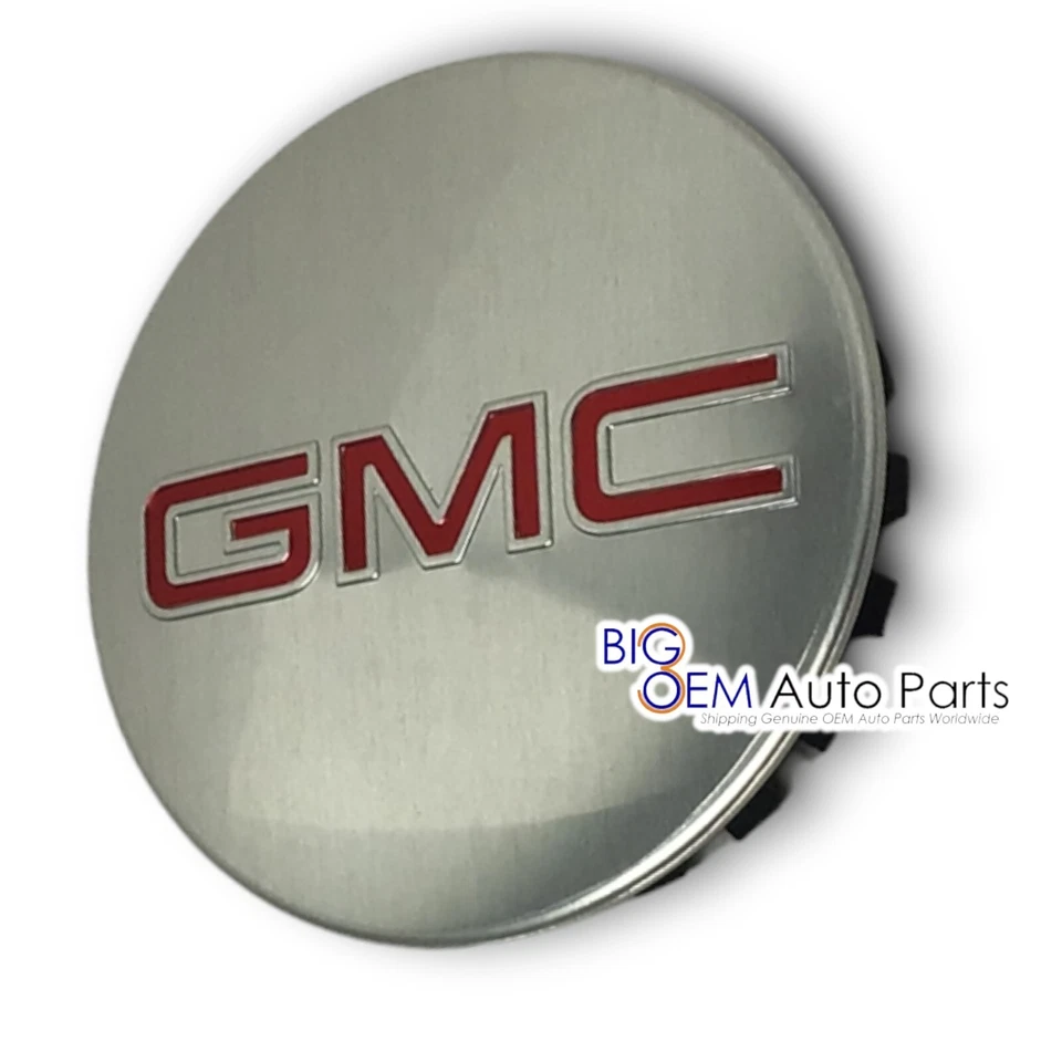 GMC Acadia Canyon 2015-2024 tapacubos cubierta central de rueda cromada nuevo OEM 50215041 Foto 4 de 4
