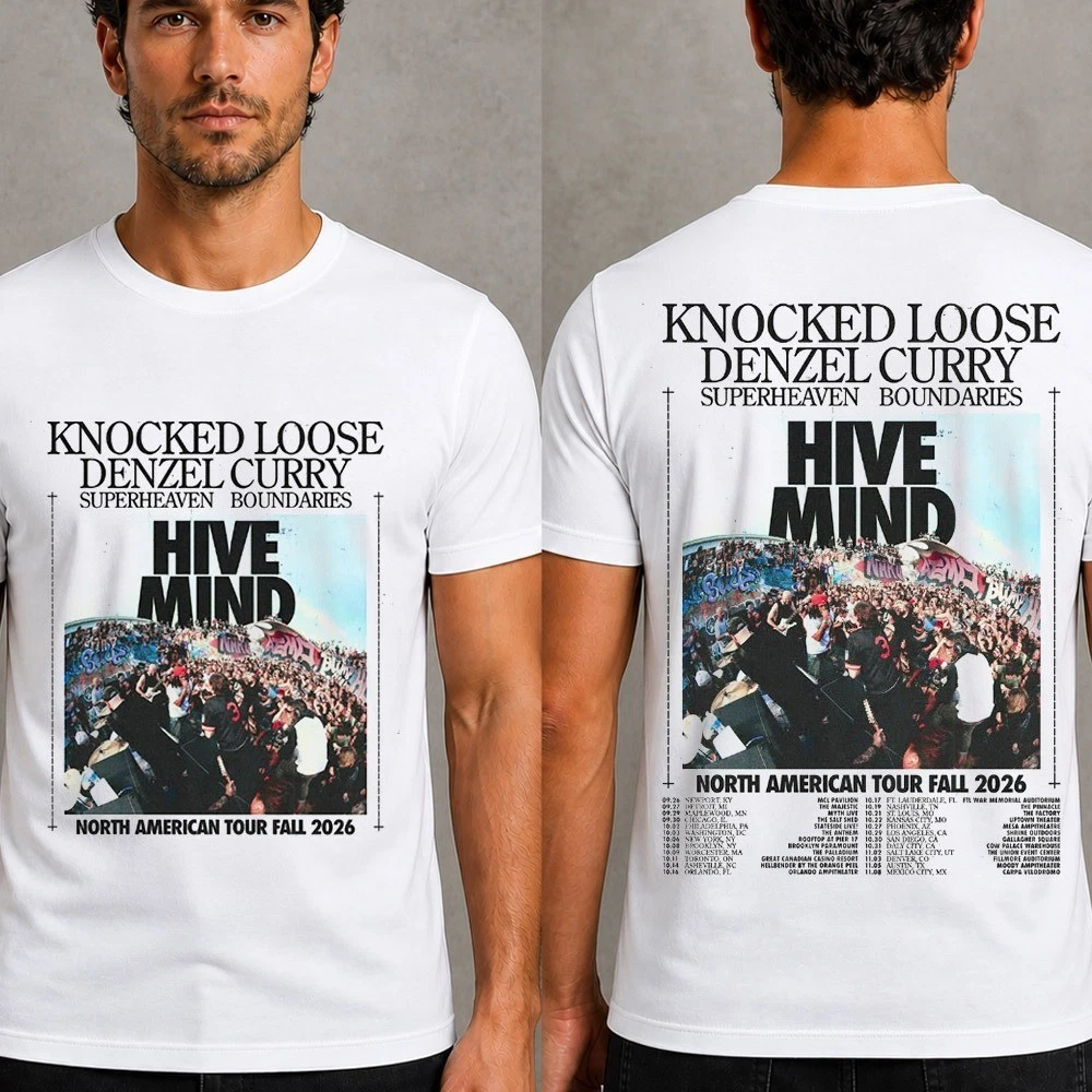 Knocked Loose North American Tour Fall 2026 T shirt | eBay