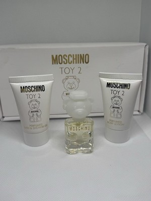 MOSCHINO Toy 2 Gift Set Spray EDP 0.17 fl oz + Lotion 25ml + Gel 25ml
