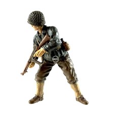 1:32 Unimax Toys Forces of Valor WWII US Army Infantry Thompson Soldier Figure