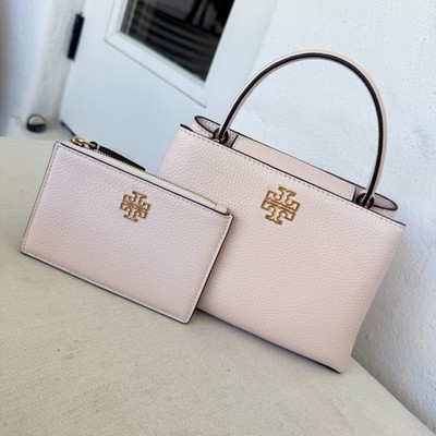 Bundle‼️Tory Burch Britten Mini Satchel 160641 & Card Case 141006