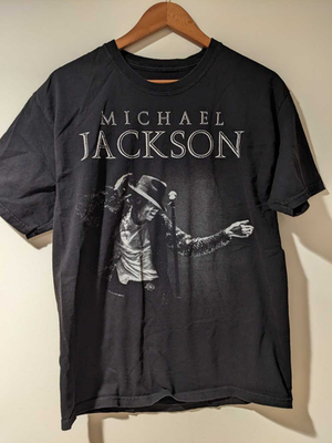 2009 Michael Jackson King of Pop Vintage T-Shirt Men's Retro Rare