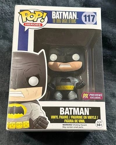 Funko Pop Batman Dark Knight Returns - Batman Previews Exclusive Pop #117 - NEW!