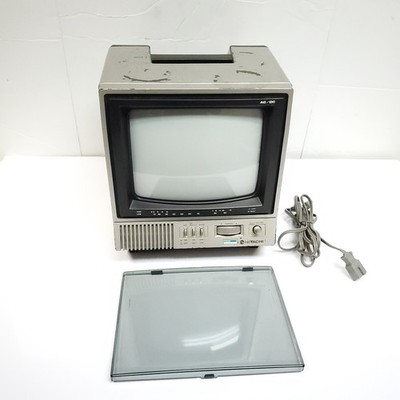1981 Vintage Hitachi 9'' Solid State CRT TV CT0911 Color Analog Video Games