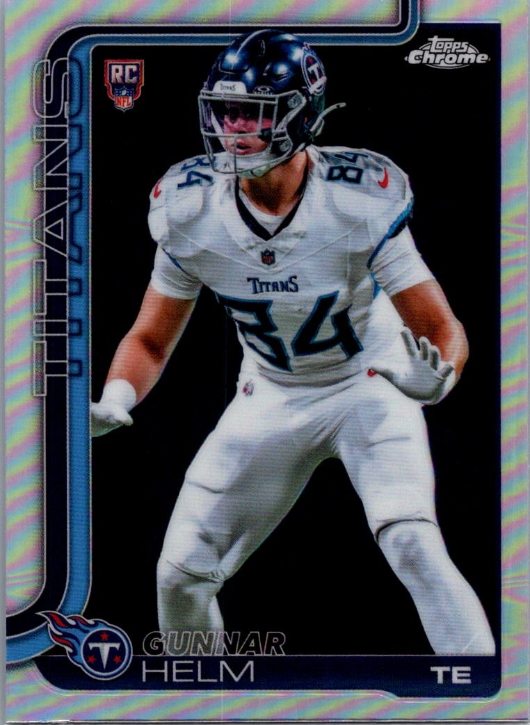 2025 Topps Chrome #305 Gunnar Helm Refractor