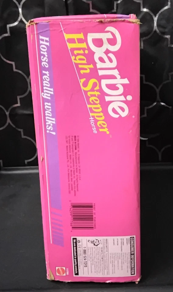 1994 Barbie High Stepper Palomino Horse Battery Operated VTG Brand New In Box. - Image 3 of 4