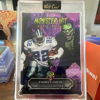 Wild Card 2025 Monster Hit Monster Hunt Emmitt Smith MHCF-ES 1/1