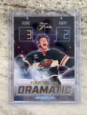 2025-26 Flair Hockey Matt Boldy Flair for the Dramatic #FTD-4