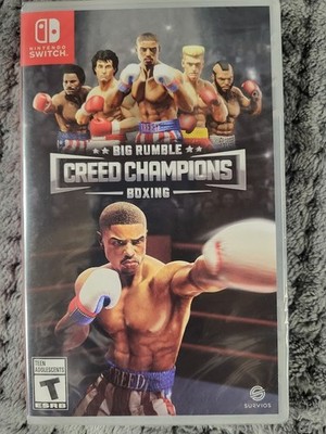 Big Rumble Boxing-Creed Champions-Nintendo SDwitch-Original packaging