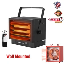 Industrial Electric Garage Heater 4800w/10000w Digital Portable Remote Control