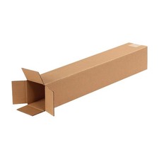 Moving Boxes Long 4L x 4W x 24H, 25-Pack  Corrugated Cardboard Box for Packing