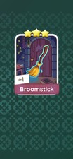 Broomstick Monopoly Sticker Go USA Seller Fast Send