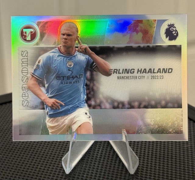 2025-26 Topps Pristine Premier League Erling Haaland Seasons SSP #PS-2