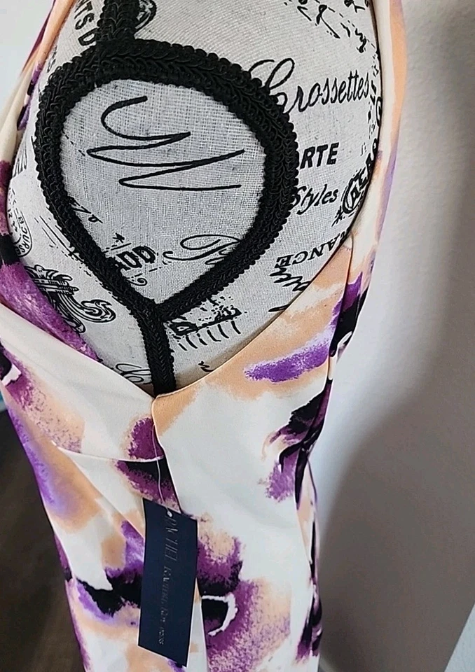 Vestido midi RACHEL Rachel Roy Harland estampado floral-multicolor-L  Foto 4 de 4