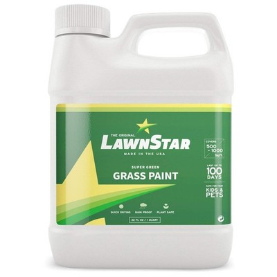 Grass Paint Concentrate (500-1,000 sq ft) - for Dormant, Patchy or 32, Green